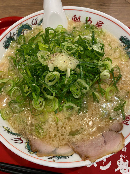「コク旨ラーメン➕大盛➕麺固め」@京都北白川ラーメン 魁力屋 イオンモール木更津店の写真