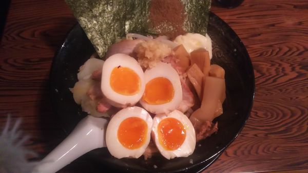 「まぜそば」@拉麺雷多の写真