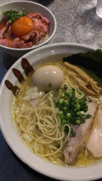 「濃厚鶏そば」@麺童 豊香の写真