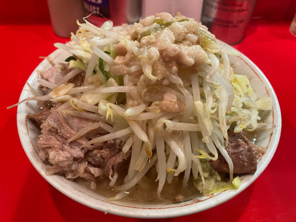 「ブタ入りラーメン」@ラーメン二郎 府中店の写真