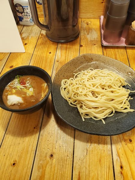 「濃厚魚介つけ麺」@つけ麺本丸 東海市店の写真