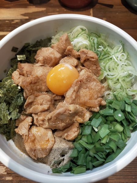 「鶏ちゃんまぜそば」@麺屋 もり田の写真