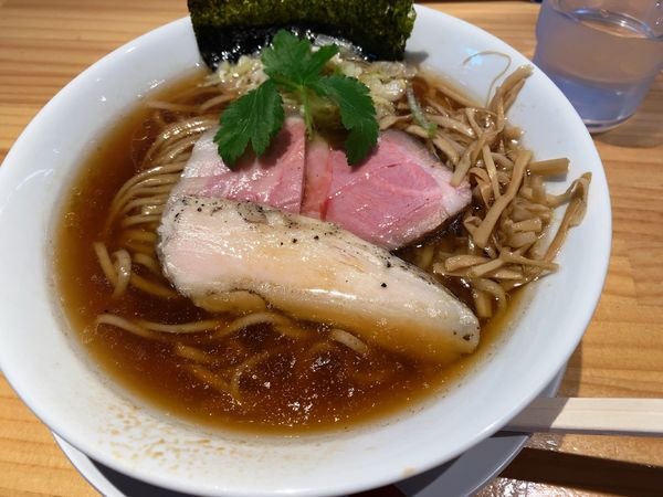 「こもんそば（醤油）」@麺ゃこもんの写真