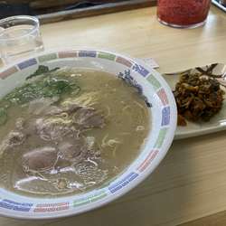 博多ラーメン＋辛子高菜