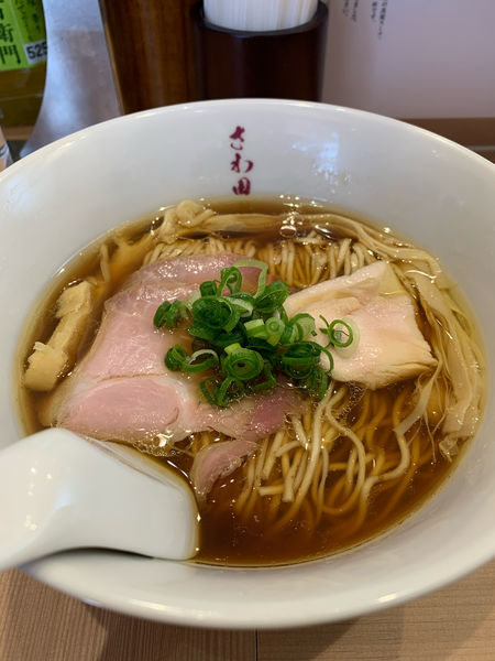 「醤油らぁめん」@らぁ麺 さわ田の写真