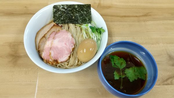 「特製昆布水つけ麺大盛(1,050円)」@麺処 有彩の写真