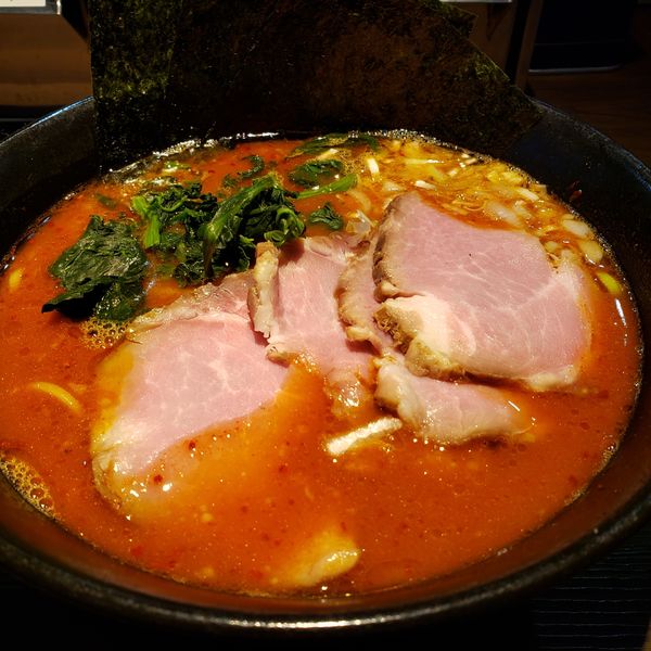 「辛味噌ラーメン」@ラーメン 萩原家 藤沢店の写真