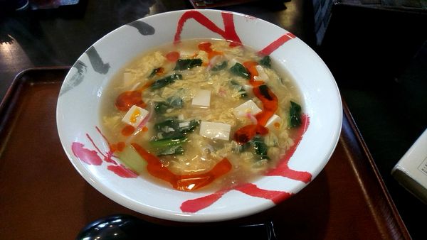 「酸辛タンメン　800円」@さくら食堂の写真