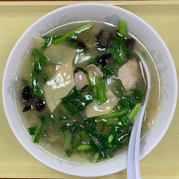 「栄福特製そば（韮溜湯麺）」@中華料理 栄福の写真