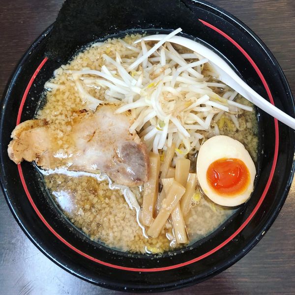 「背脂醤油ラーメン」@無奏天生の写真