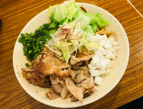 「【限定】餃子まぜそば 400g」@らーめん かいじの写真