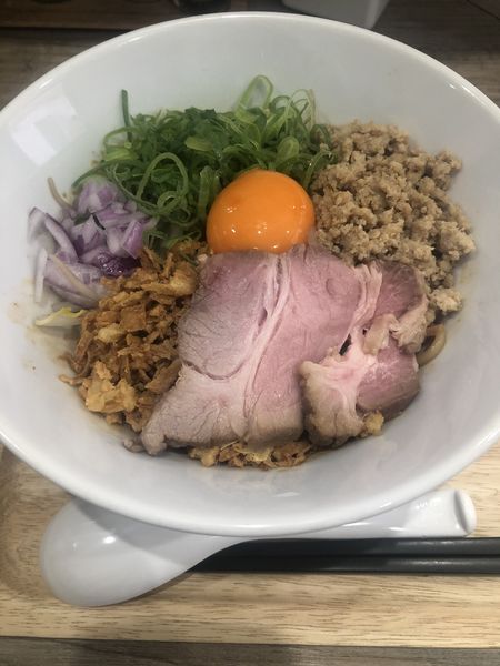 「えびまぜそば」@徳島NOODLE ぱどるの写真