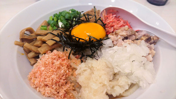 「【昼】海老まぜそば」@EBIKURA 渋谷店の写真