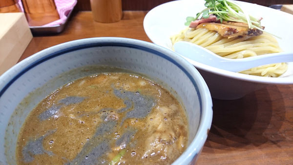 「【夜】濃厚煮干つけ麺」@麺や百日紅の写真