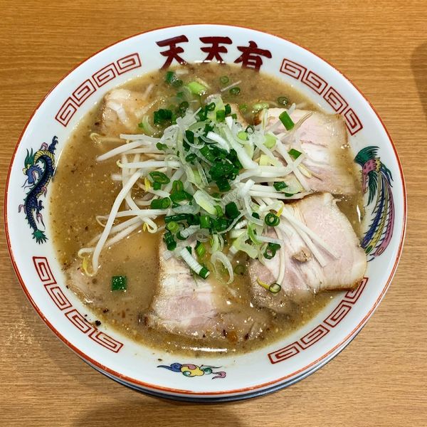 「チャーシューめん」@餃子の天天有の写真