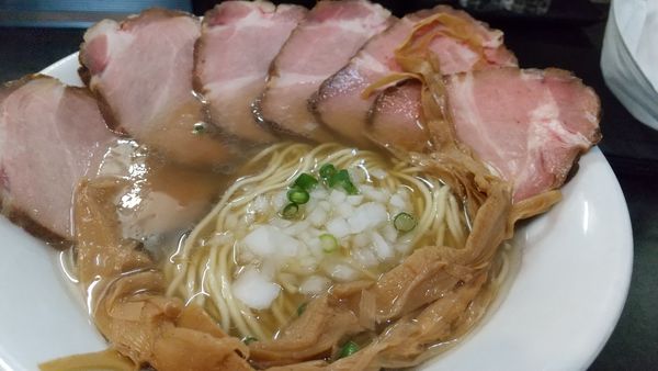 「チャーシュー塩そば＋和え玉」@麺処 晴の写真