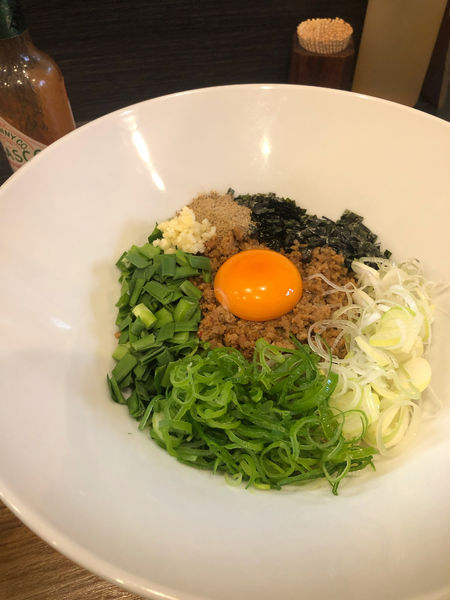 「台湾混ぜそば追い飯付き」@KAKIMAZE NOODLE Chidoriの写真
