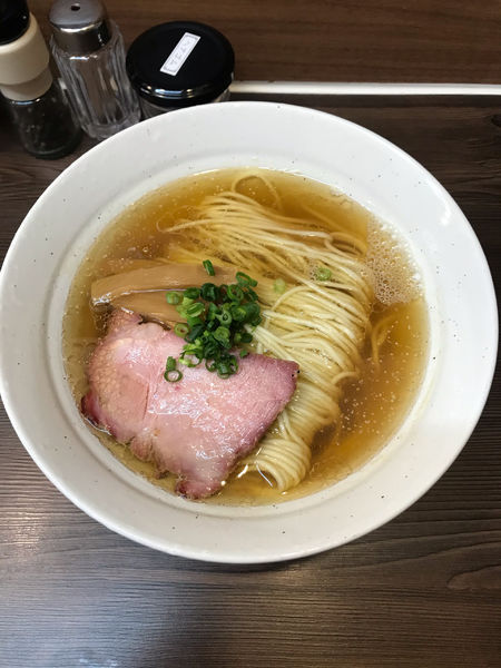 「塩中華そば 650円」@中華そば さわの写真