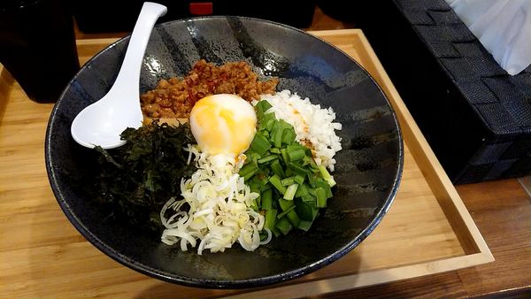 「台湾まぜそば(1000円)」@らぁめん 麺彩家の写真