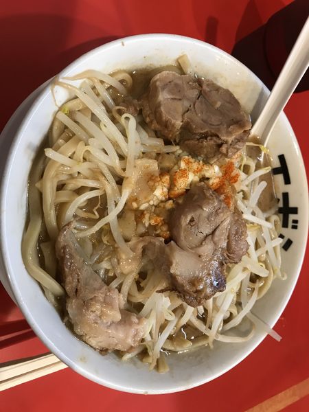 「ラーメン中」@ラーメン エボシ 都通本店の写真