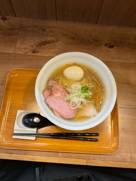 「特製貝と塩」@ラーメン 健やかの写真