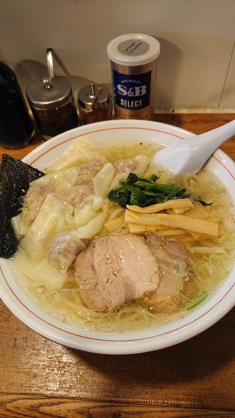 「ワンタン麺」@佐野ラーメン たかのの写真