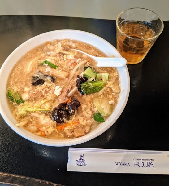 「酸辣湯麺　1,030円」@蓬莱 HORAIの写真