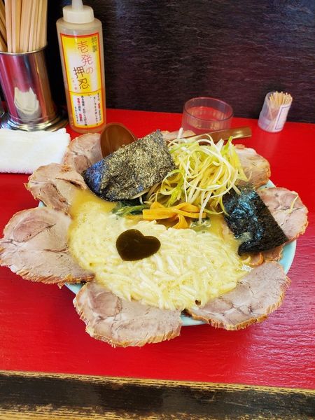 「ネギとろ味噌チャーシュー」@壱発ラーメン 八王子店の写真