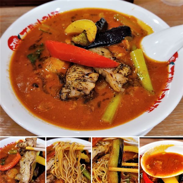 「太陽のトマトカレー麺　950円」@太陽のトマト麺 上野広小路支店の写真