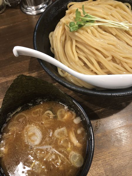 「つけ麺（特大550g）」@まる文の写真