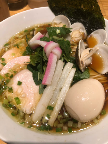 「特製」@Ginza Noodles むぎとオリーブの写真