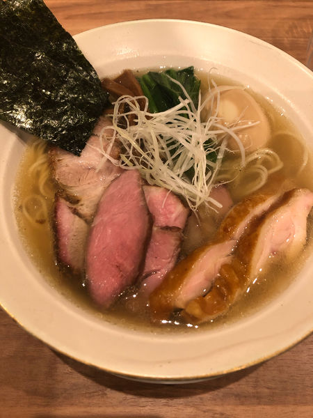 「特製塩そば」@麺処 ほん田 秋葉原本店の写真