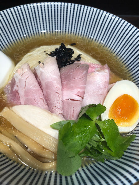 「冷やし煮干しそば」@寿製麺 よしかわ 西台駅前店の写真