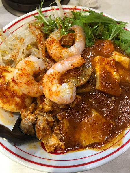 「バキコラボ」@蒙古タンメン 中本 御徒町店の写真