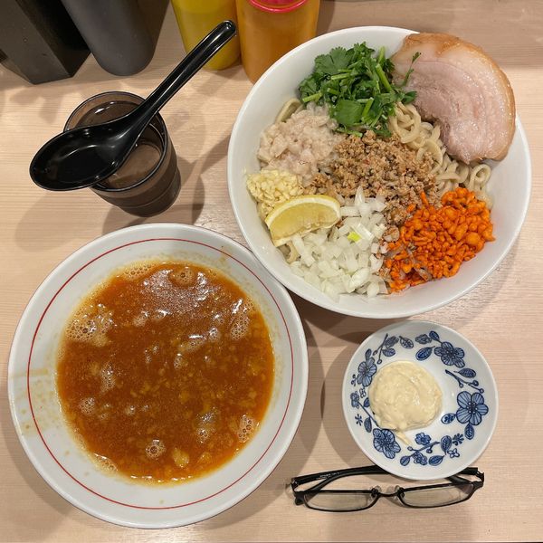 「鷹流アジアンつけ麺」@鷹の目 蒲田店の写真