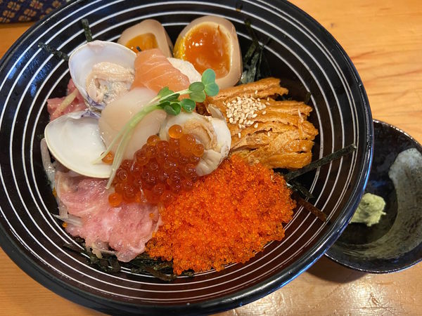 「ちらし麺・松：1350円」@鮮魚鶏出汁麺 沢むらの写真