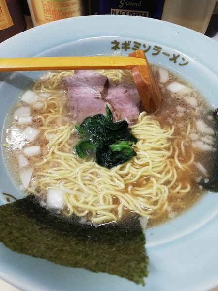 「モーニングラーメン 420円」@ラーメンショップ 椿 松伏店の写真