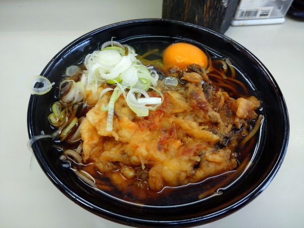 「天玉そば（360円）」@長寿庵の写真