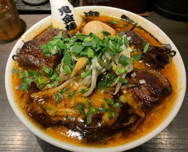 「カラシビ味噌」@カラシビ味噌らー麺 鬼金棒の写真