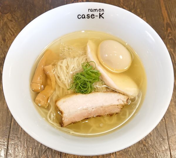 「味玉らぁめん（塩）」@ramen case-Kの写真