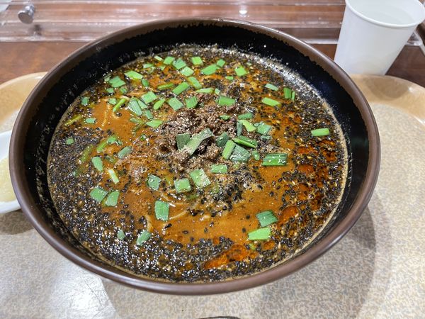 「黒胡麻坦々麺（にんにく）」@胡麻唐屋 Pasar 羽生店の写真