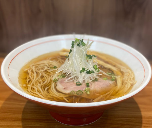 「煮干ストレート麺700円」@ら〜麺 安至の写真