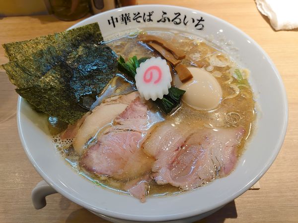 「特製中華そば」@中華そば ふるいちの写真