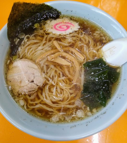 「醤油ラーメン 餃子セット 900円」@幹平の写真