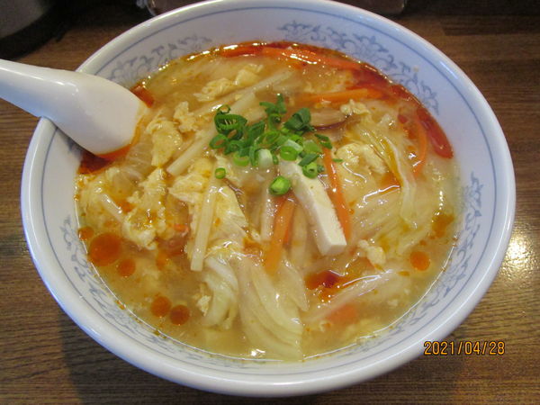 「サンラータンメン 890円」@再光軒 西新井店の写真