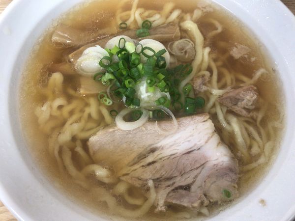 「青竹手打ち佐野ラーメン¥650」@青竹手打ち佐野らーめん 晴れる屋の写真