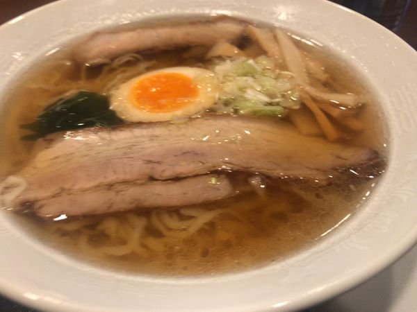 「昔ながらの佐野ラーメン650円」@あーと館の写真