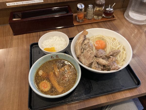 「嘉六つけ麺【やわ、ぬる】」@つけ麺 丸和 尾頭橋店の写真