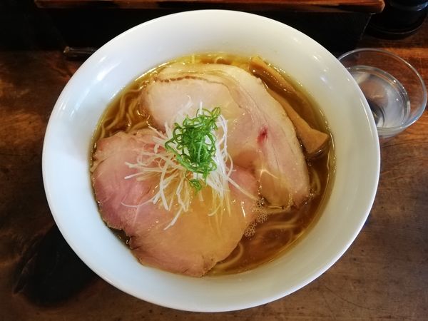 「中華そば　大盛」@中華そば しば田の写真