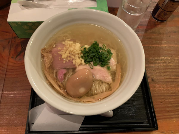 「味玉かずまちゃんラーメン900円」@かずまちゃんラーメンの写真